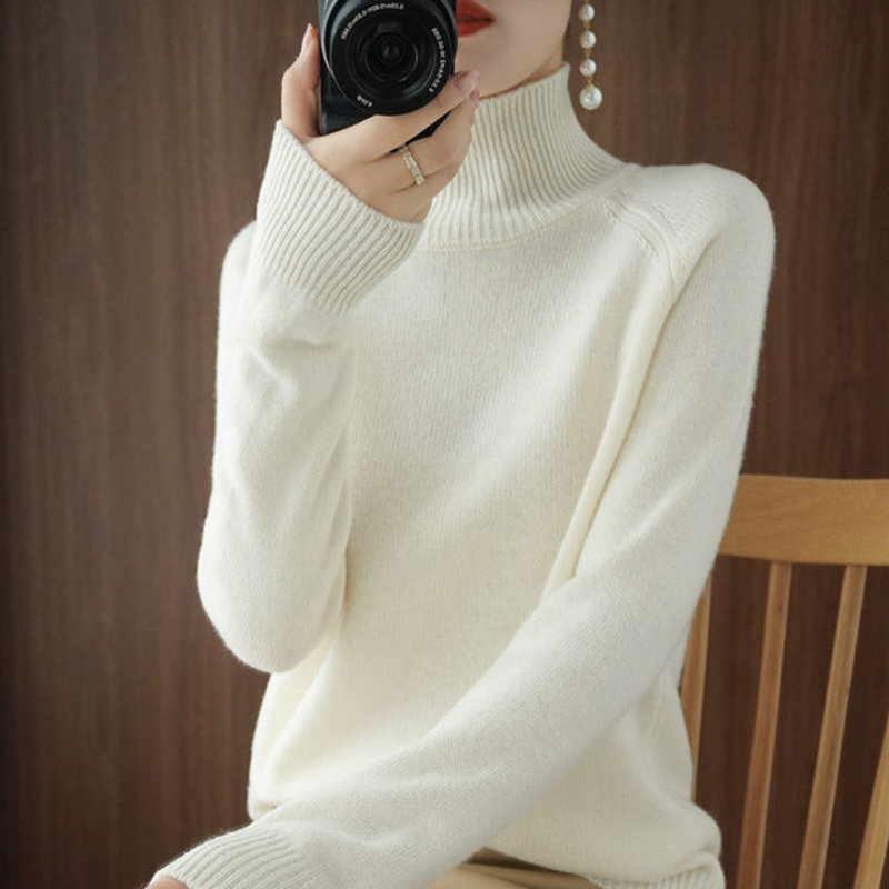Softy – Comfortable turtle neck sweater women