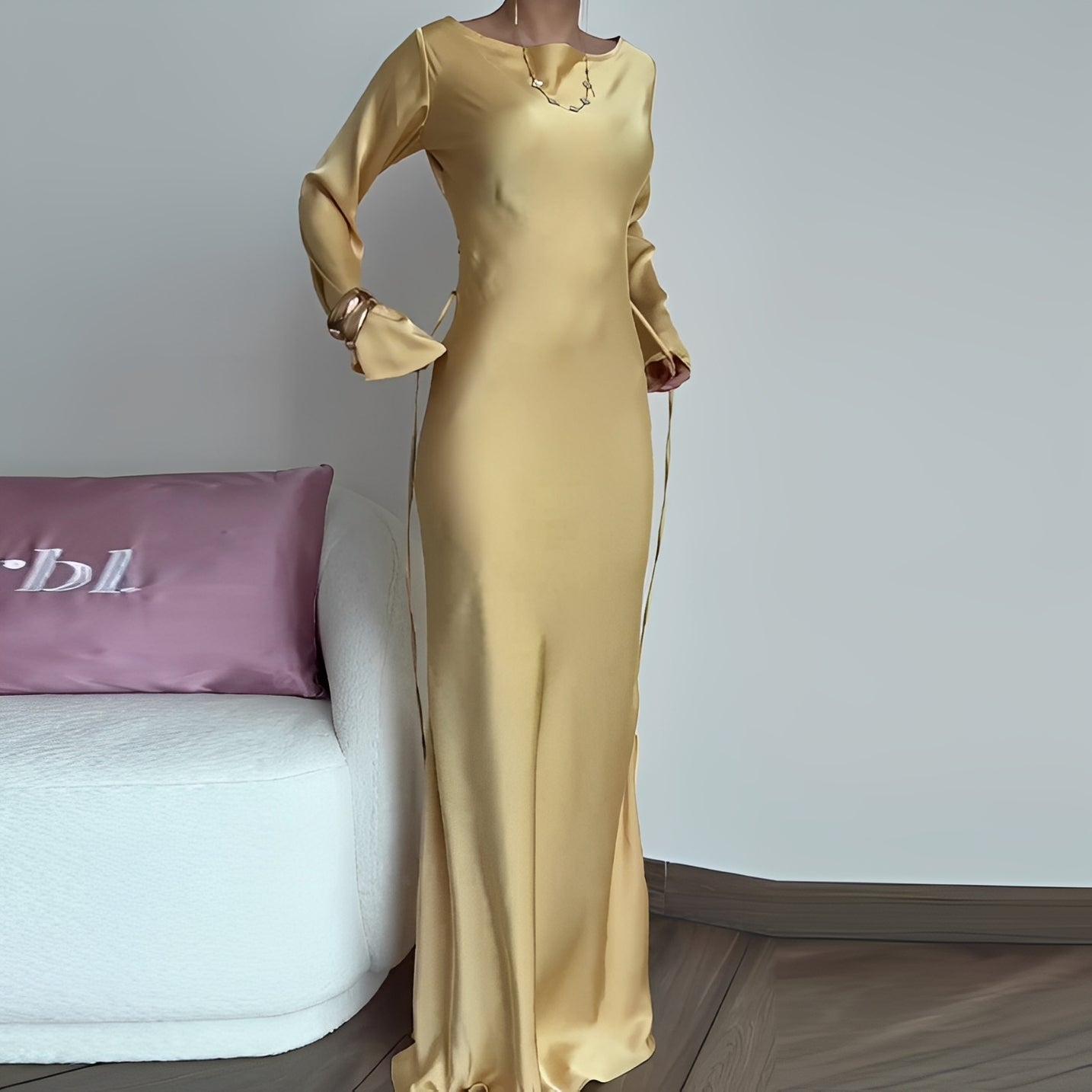 Anisa - Trendy long-sleeve dress for women