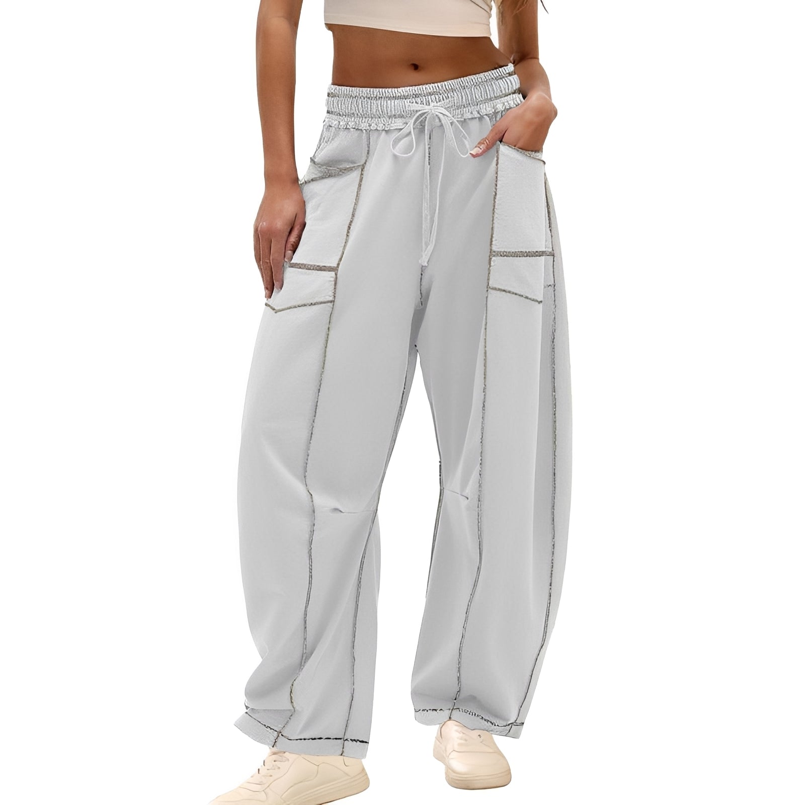 Marianne - Trendy Wide-Leg Trousers