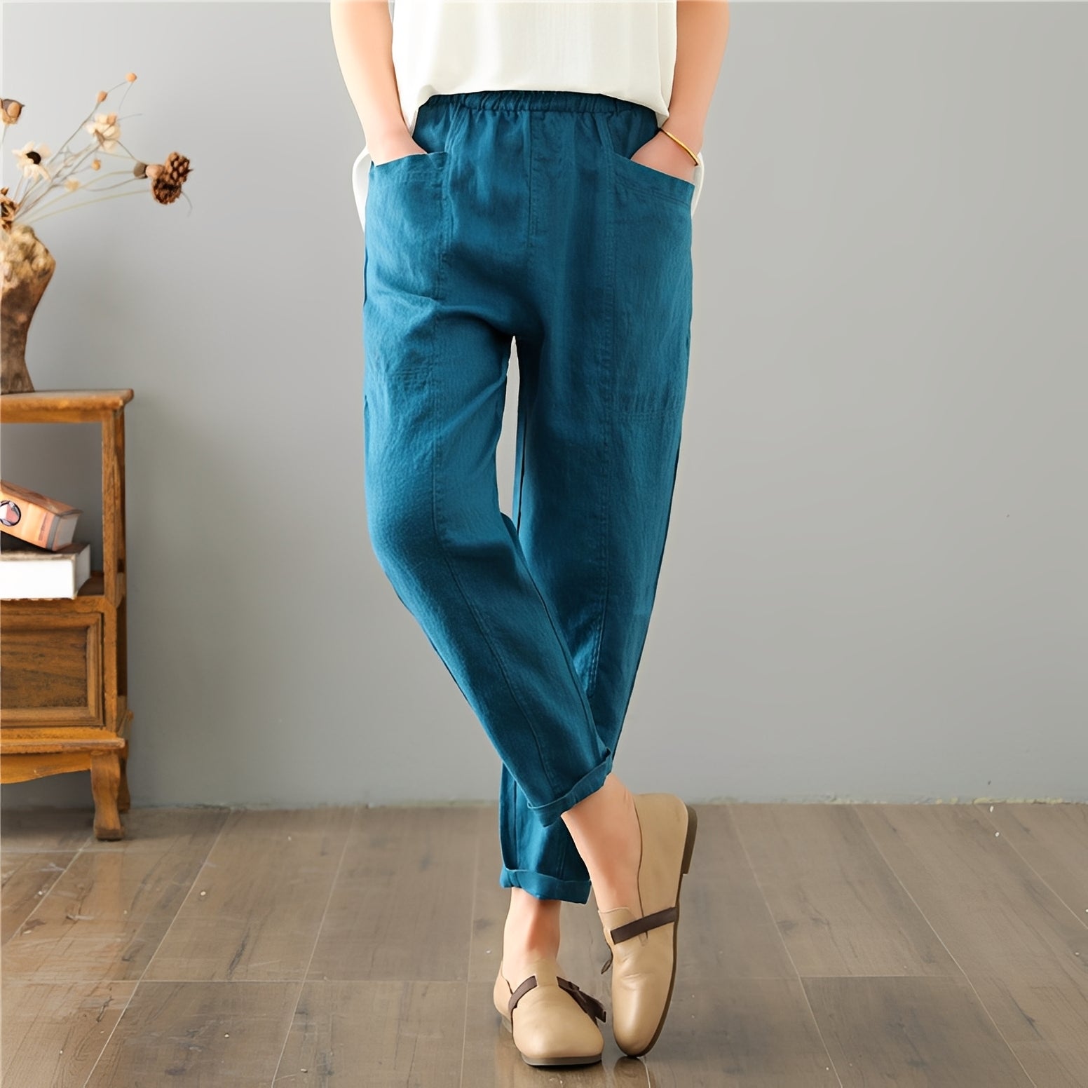 Gretchen - Women's comfy lounge pants with pockets