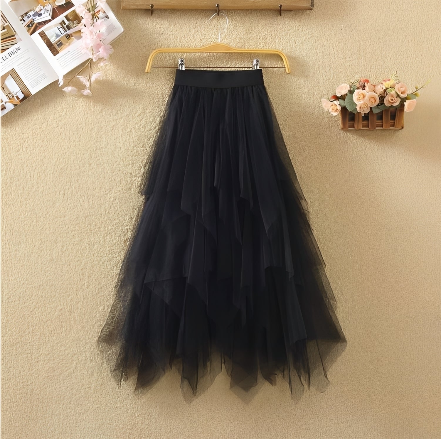 Rosie - Chic asymmetrical skirt for women