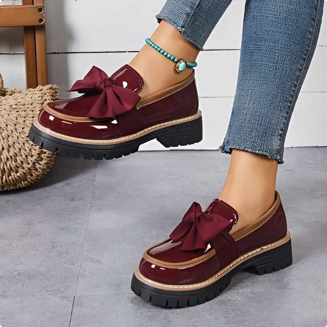 Miley - Stylish Bowknot Loafers