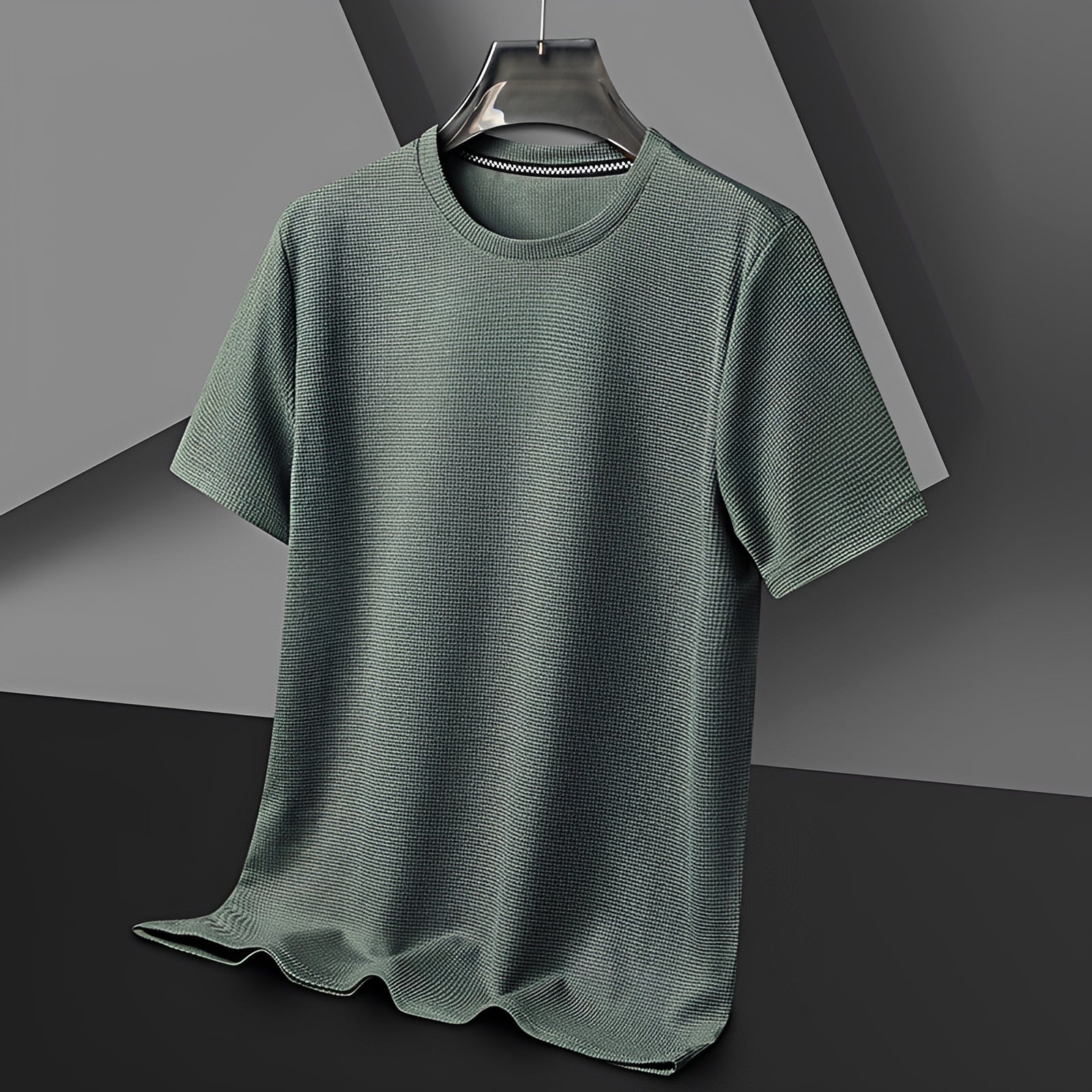 Jed - Casual Textured T-Shirt