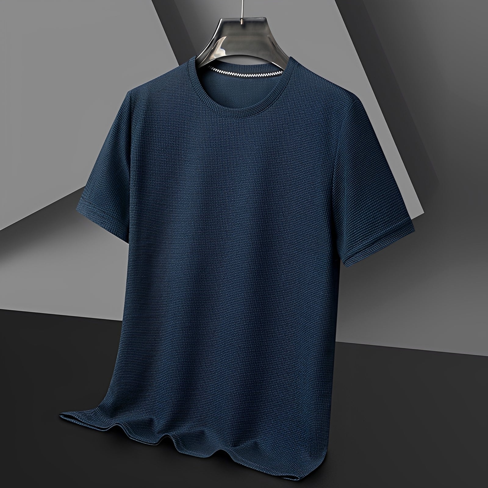 Jed - Casual Textured T-Shirt