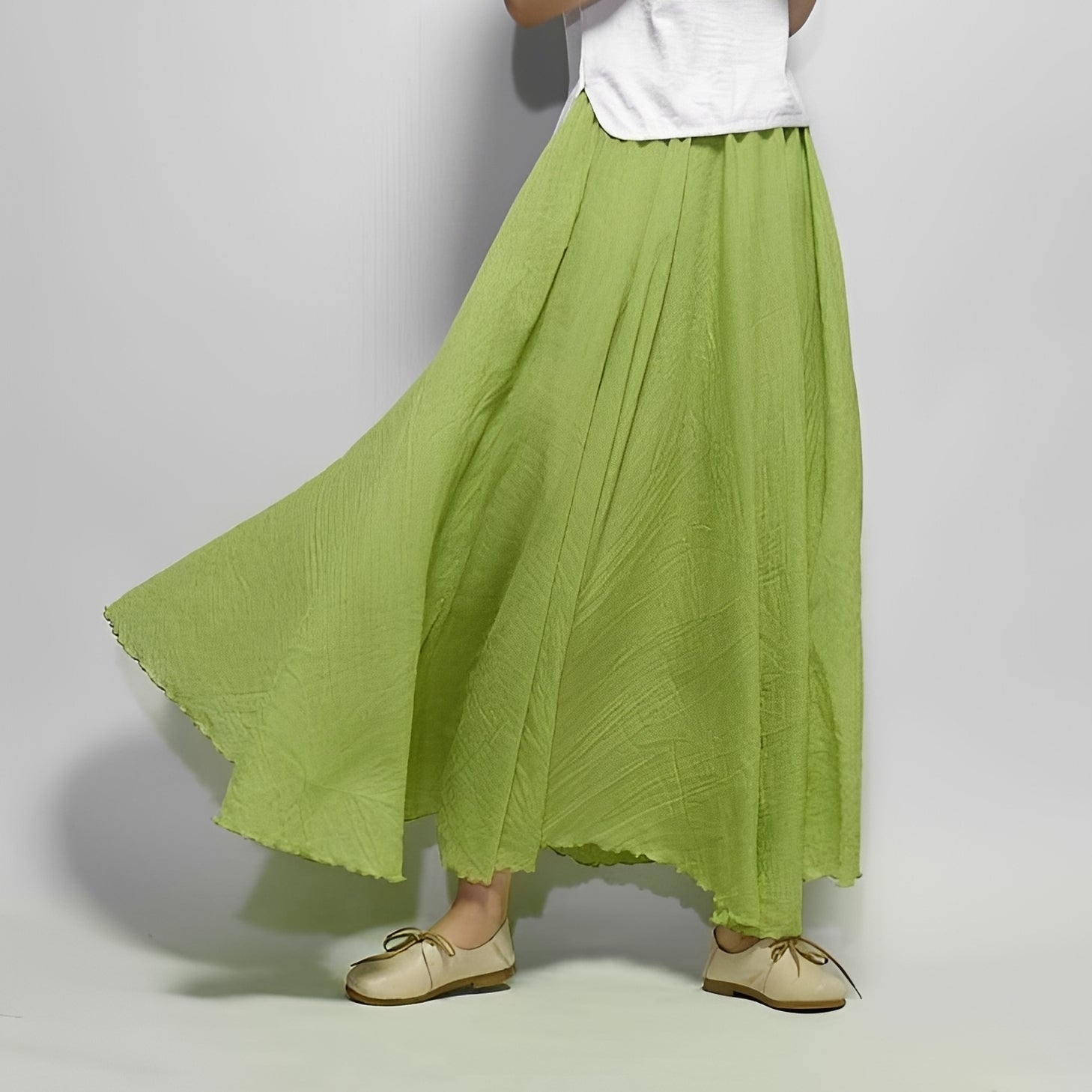 Alina - Bohemian Style Maxi Skirt