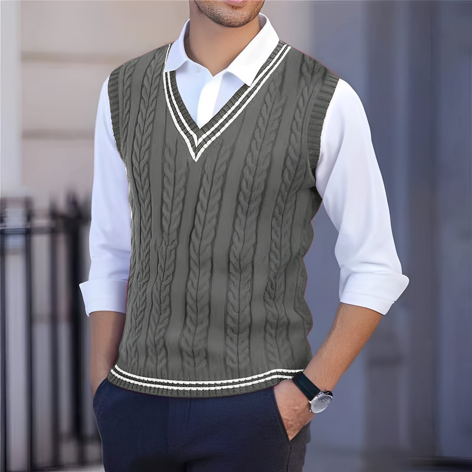 Bobbie - Stylish V-neck Vest