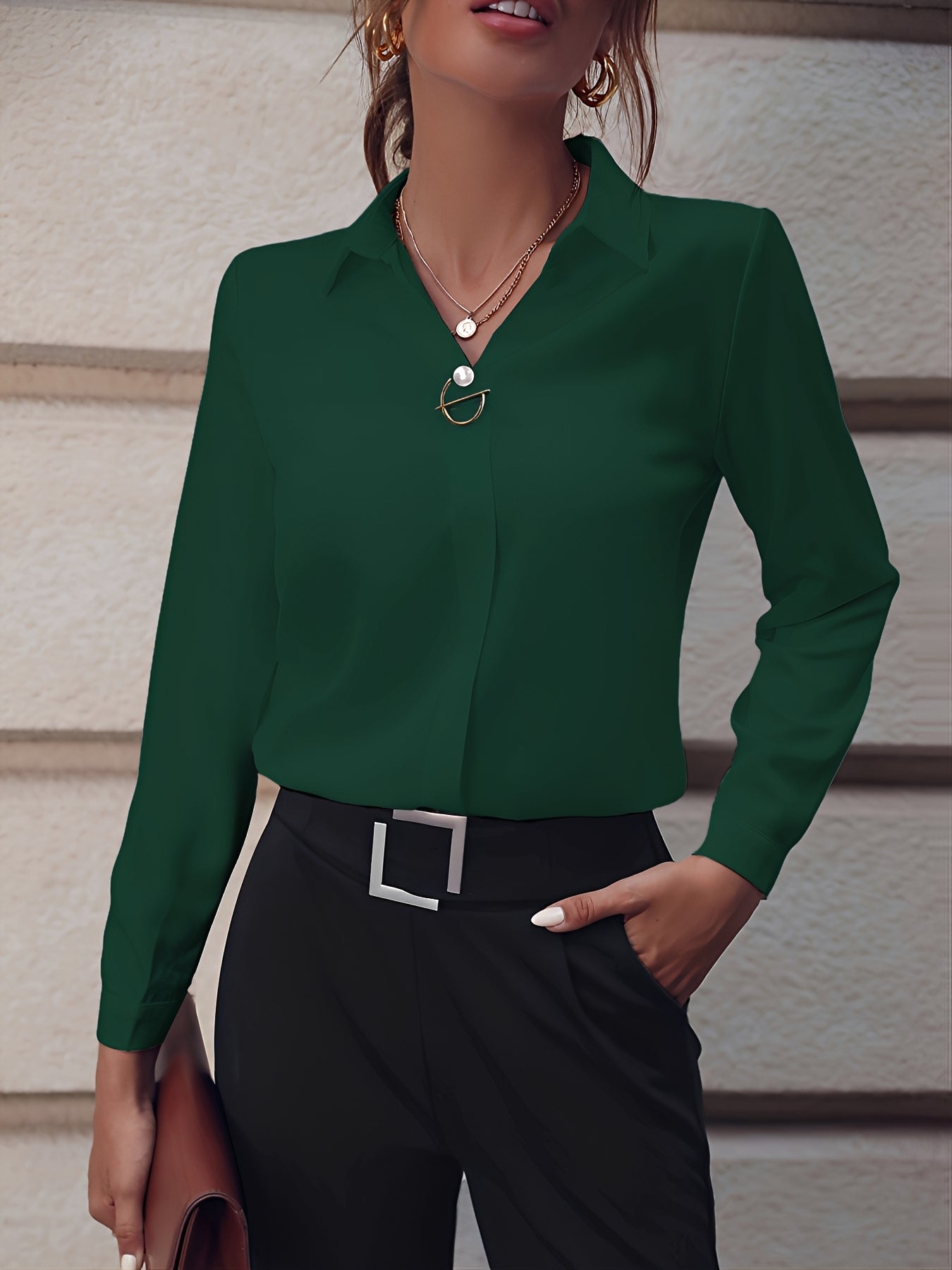 Erica - Long-Sleeve Formal Shirt
