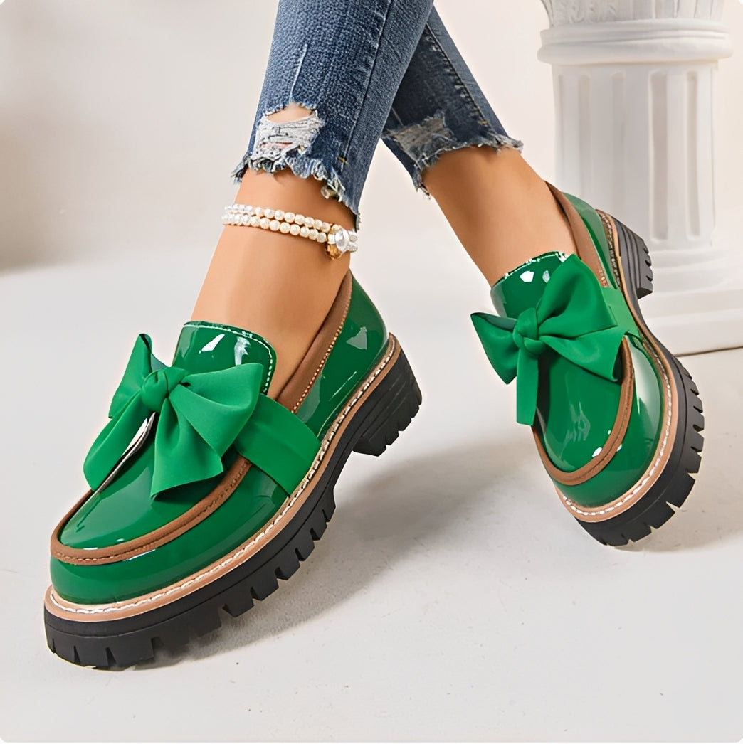 Miley - Stylish Bowknot Loafers