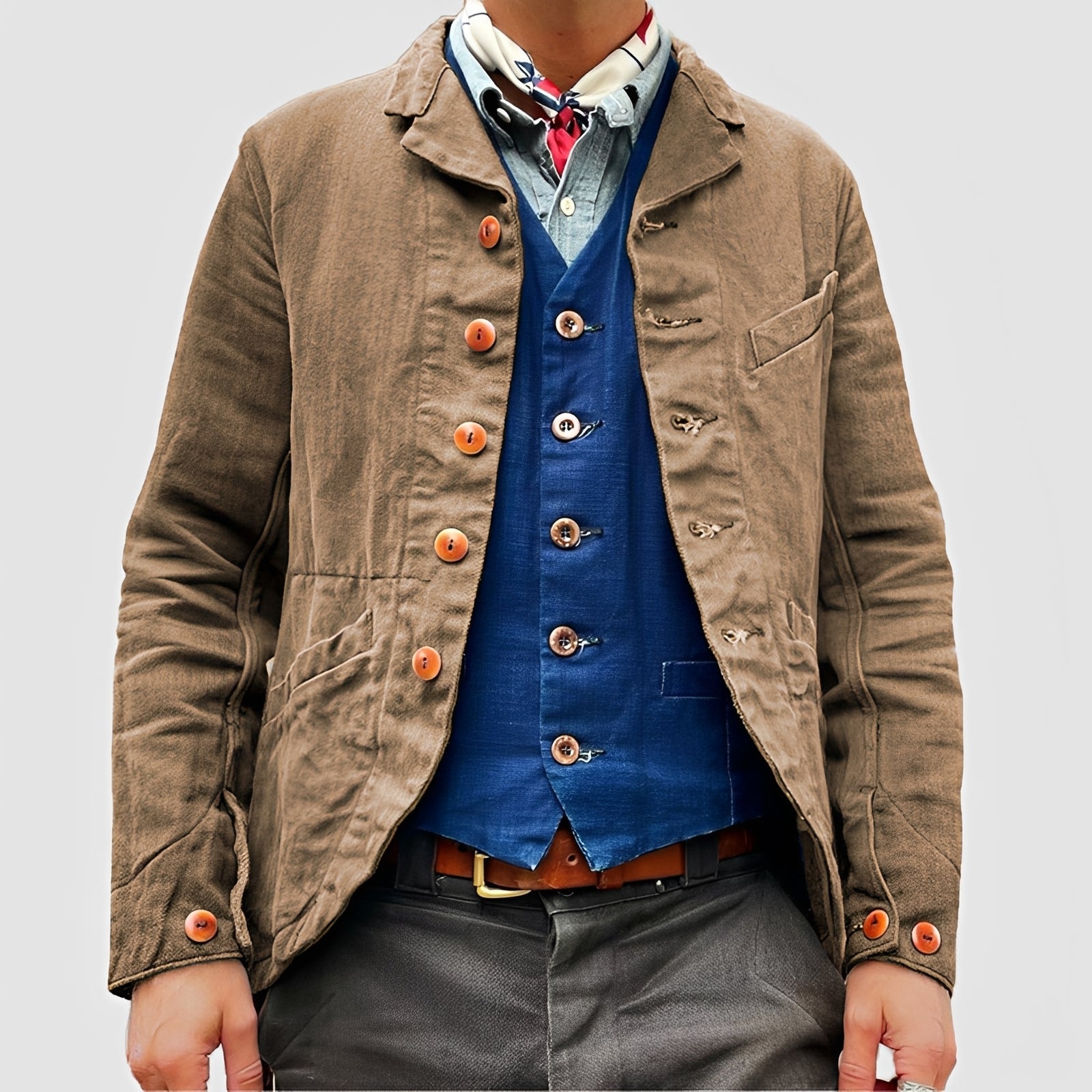 Rick - Easygoing Jacket with Plenty of Pockets