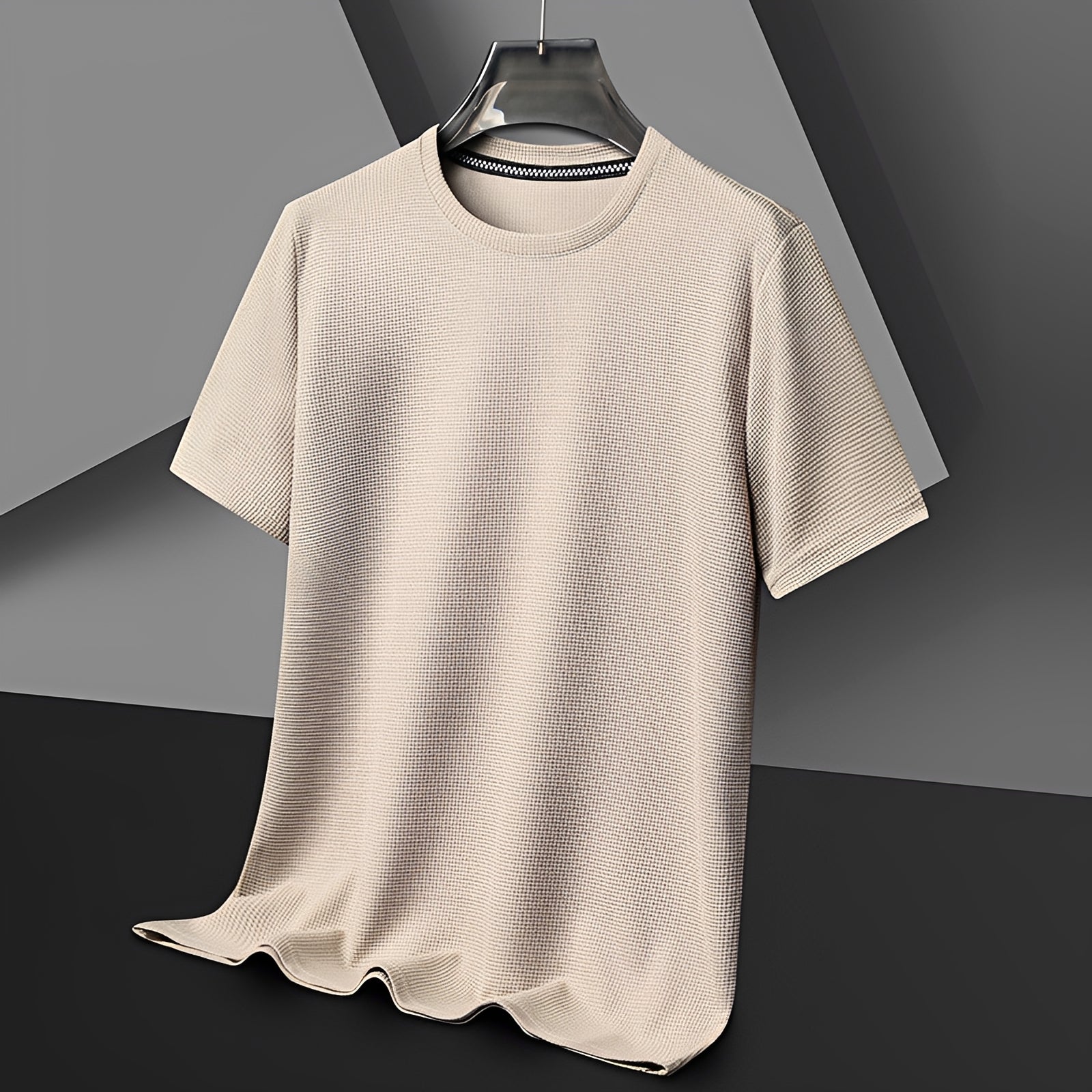 Jed - Casual Textured T-Shirt