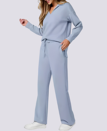 Bella - Cozy V-neck Stretch Set