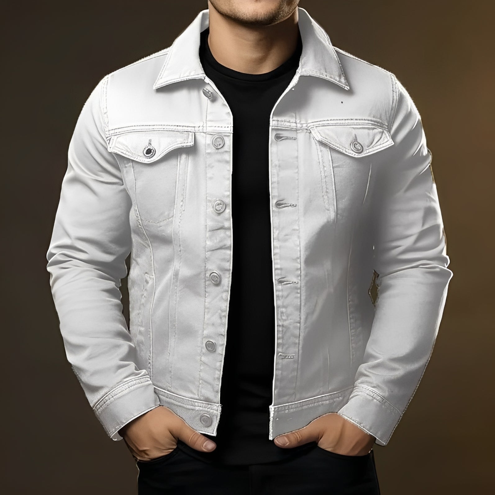 Leroy - Men's fashionable denim jacket