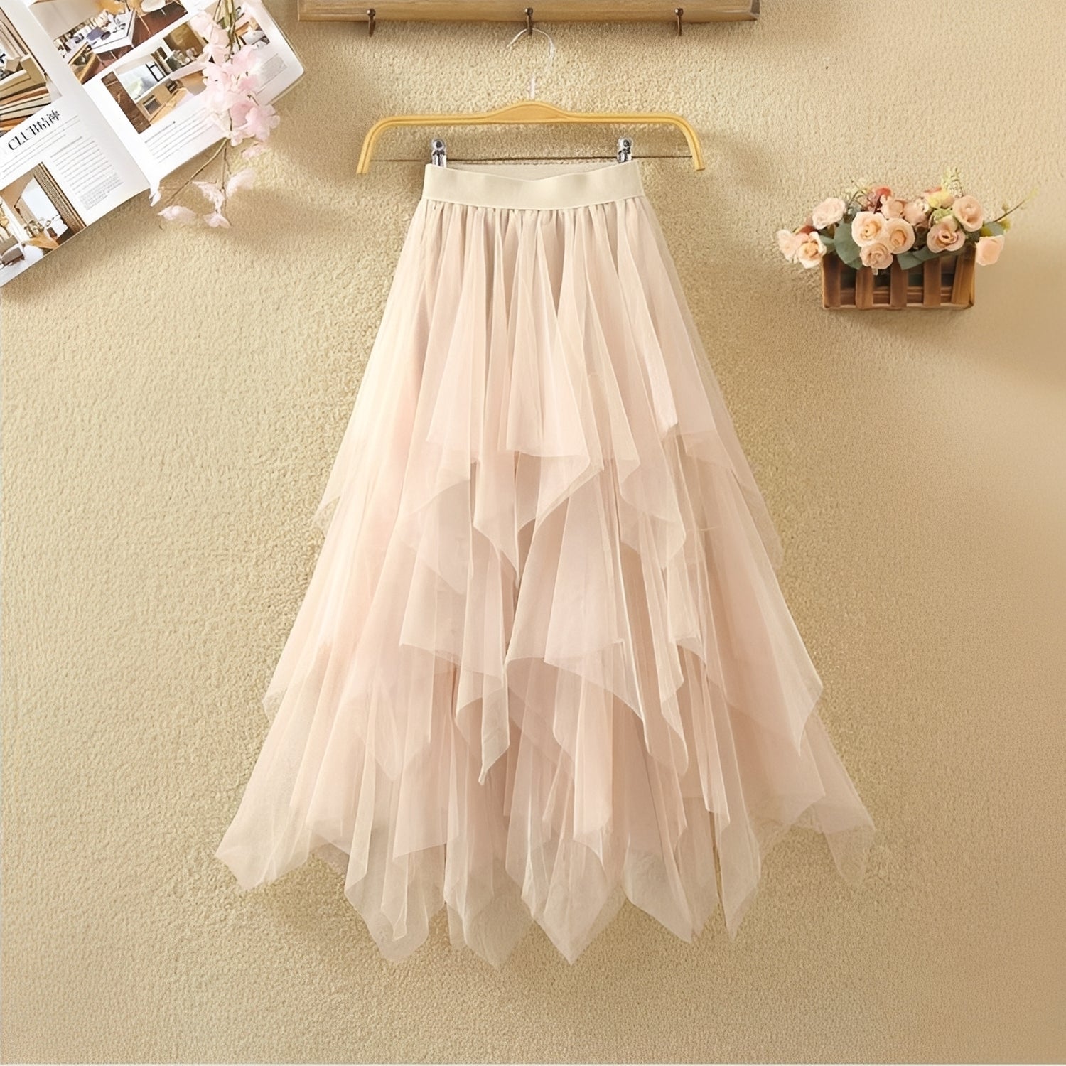 Rosie - Chic asymmetrical skirt for women