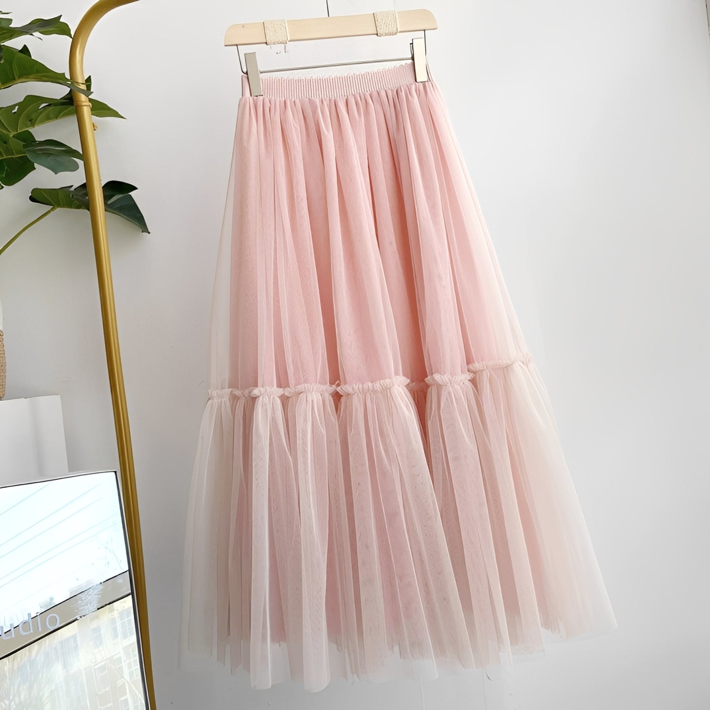 Madeline - Women’s Trendy Ruffle Skirt