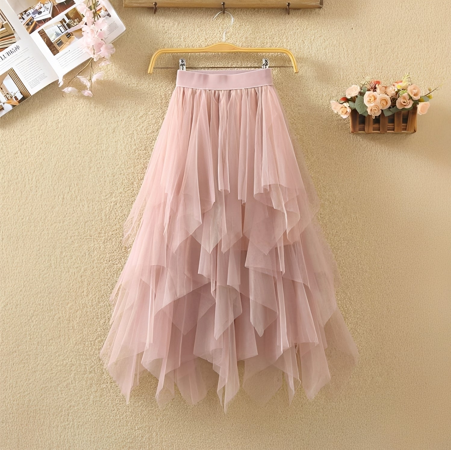 Rosie - Chic asymmetrical skirt for women