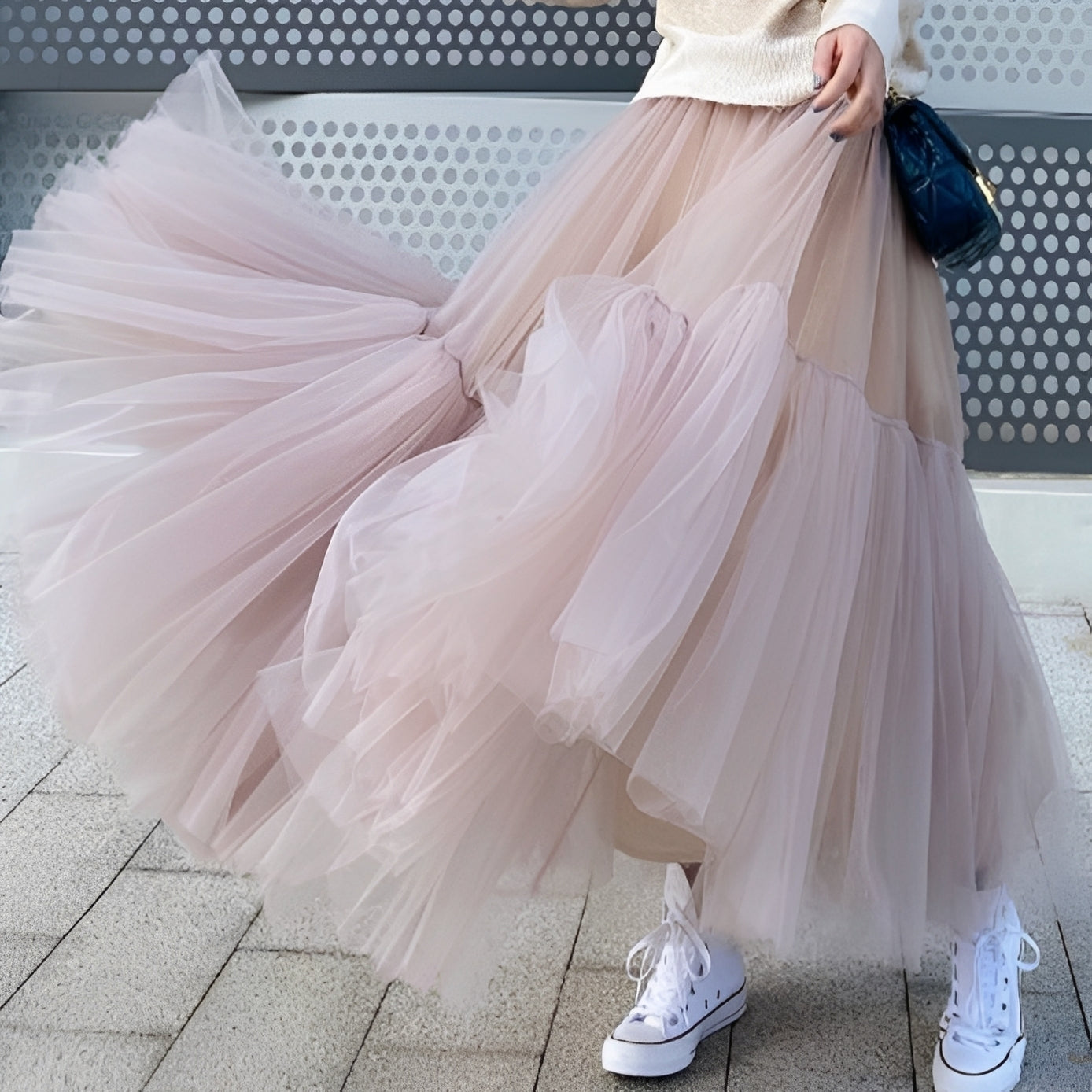 Madeline - Women’s Trendy Ruffle Skirt