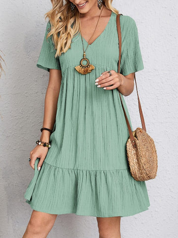 Rosie - Timeless V-neck Dress