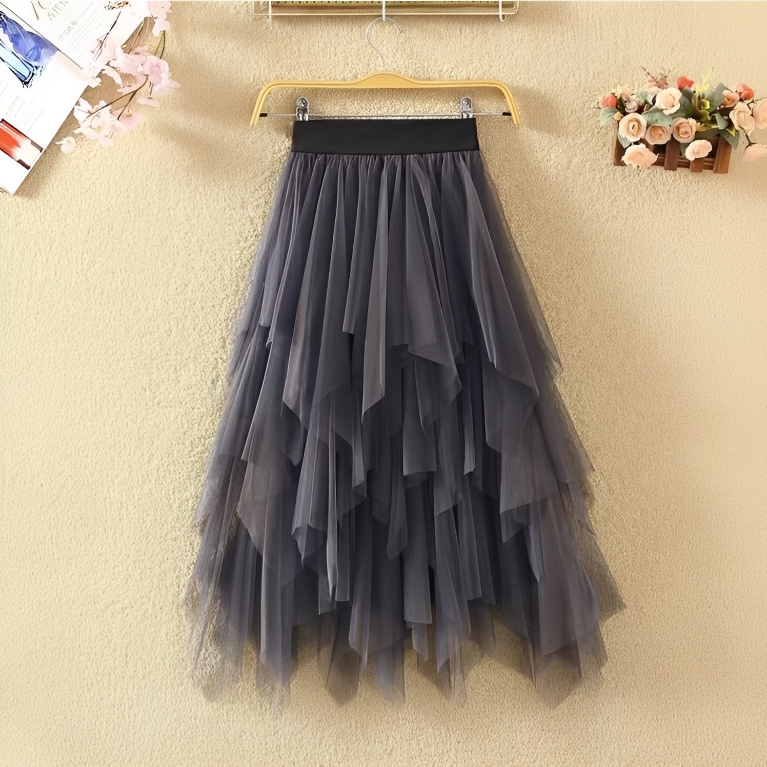 Rosie - Chic asymmetrical skirt for women