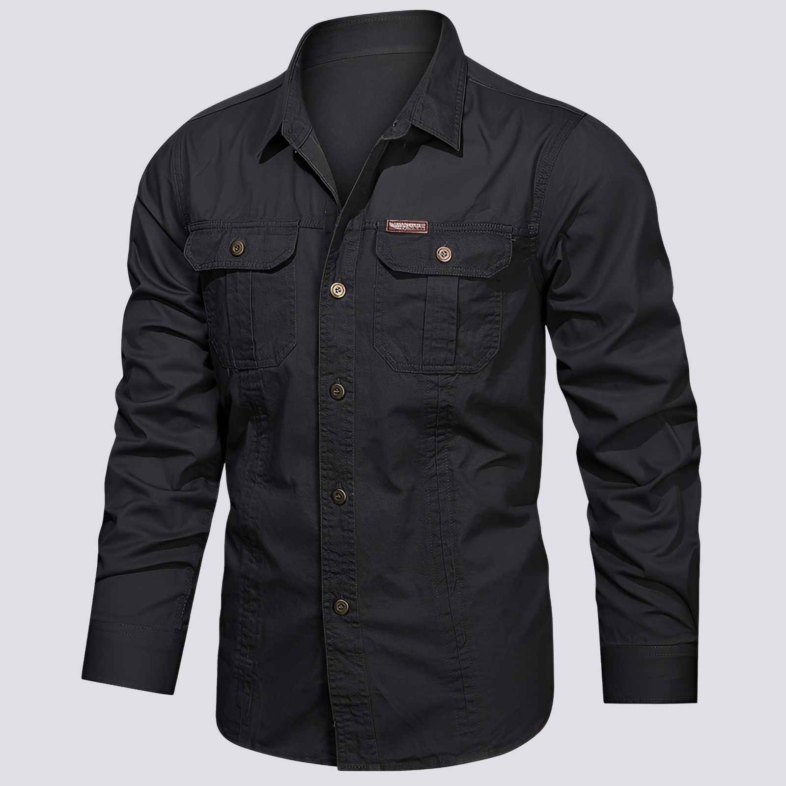 Franklin - Casual Long-sleeved Shirt