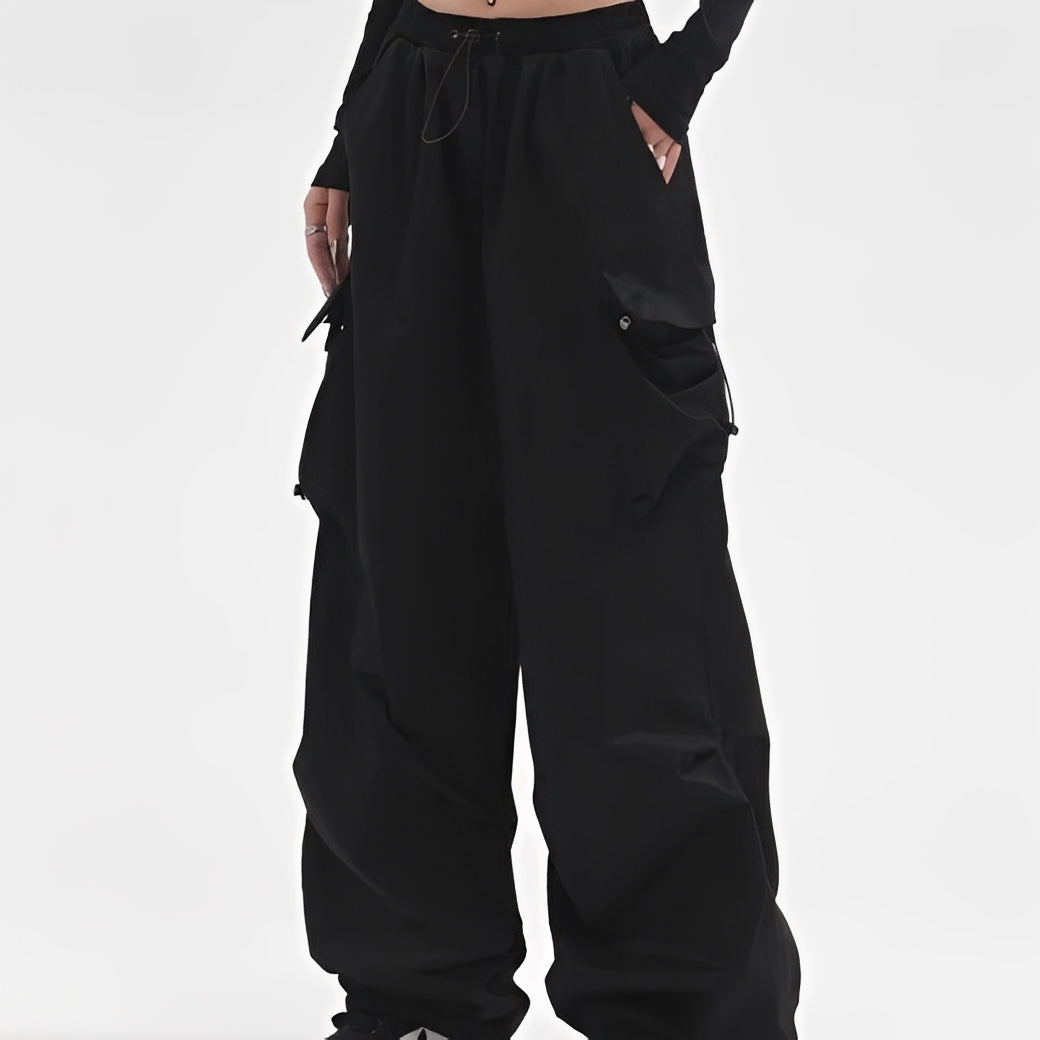 Leonie - Wide-Leg Cargo Pants