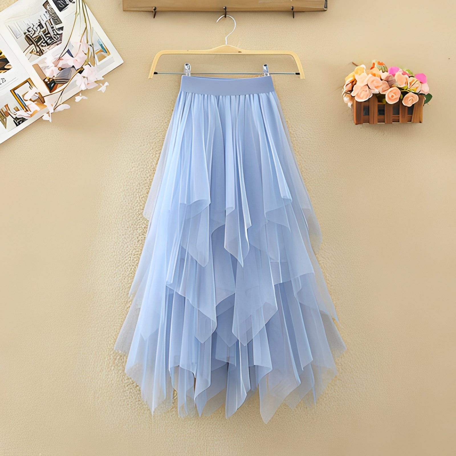 Rosie - Chic asymmetrical skirt for women