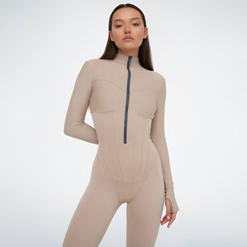 Fionn - Long Sleeve Tailored Jumpsuit