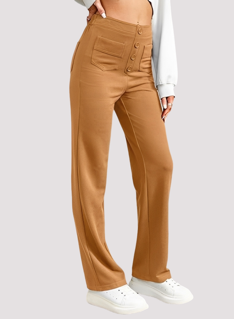 Tianna - Stylish High Waist Pants