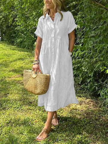 Corinne – Stylish shirt dress for ladies
