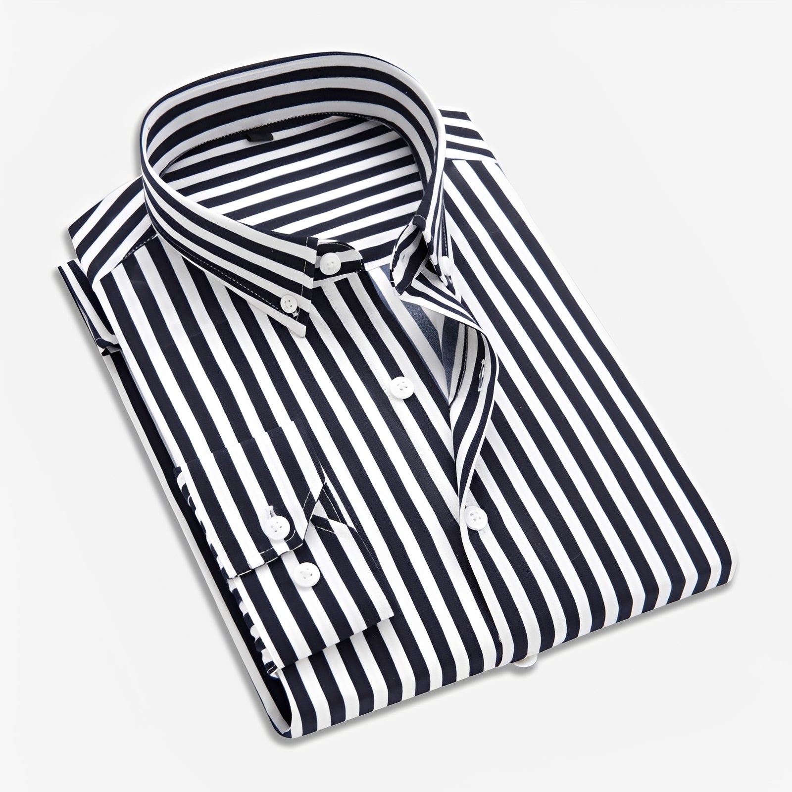 Edward - Long Sleeve Striped Shirt