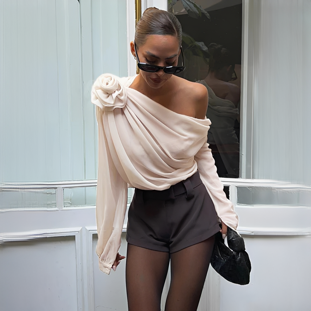 Ellise - Chic asymmetrical blouse