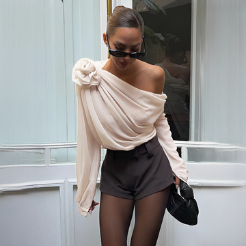 Ellise - Chic asymmetrical blouse