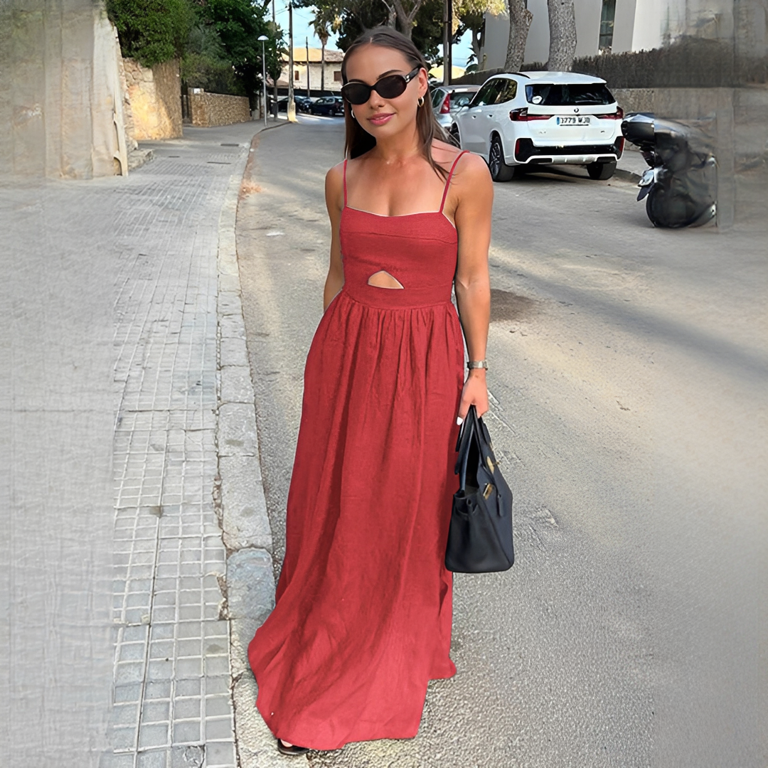 Meadel - Stylish sleeveless maxi dress