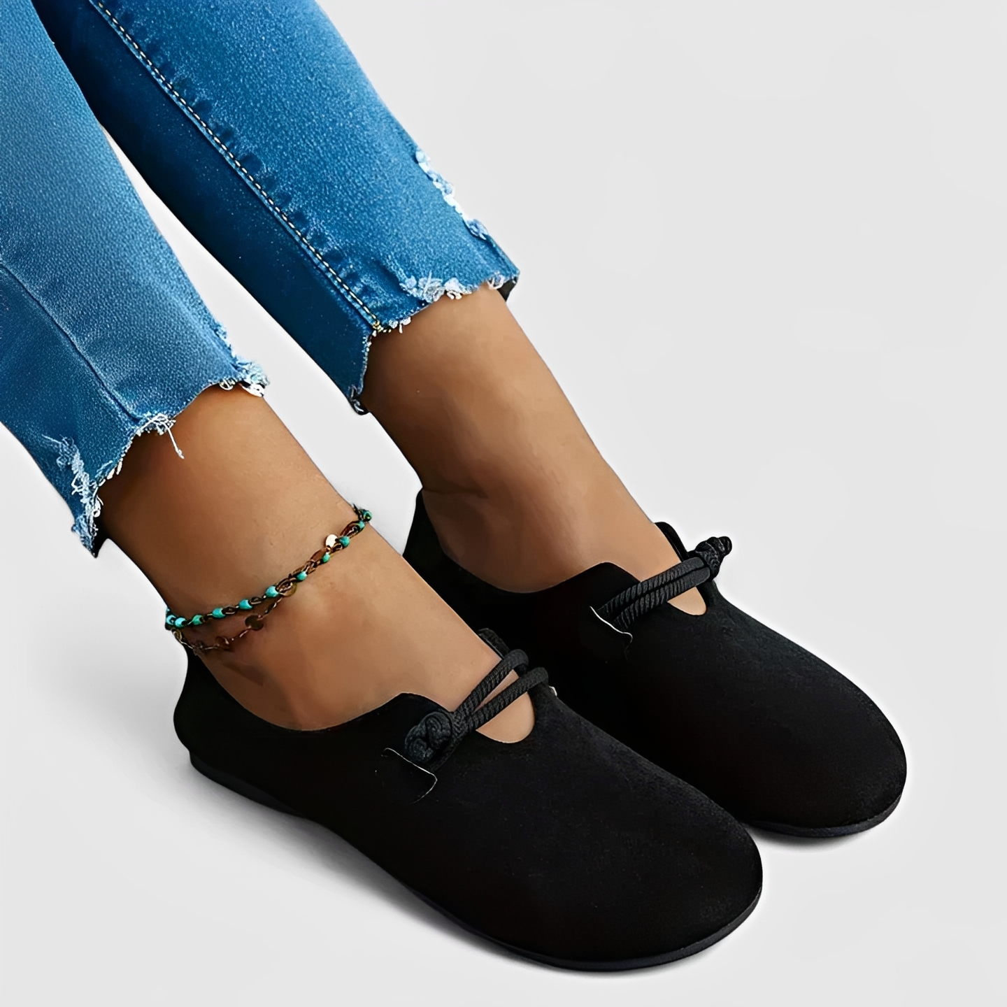 Marjorie - Comfortable Round Toe Shoes