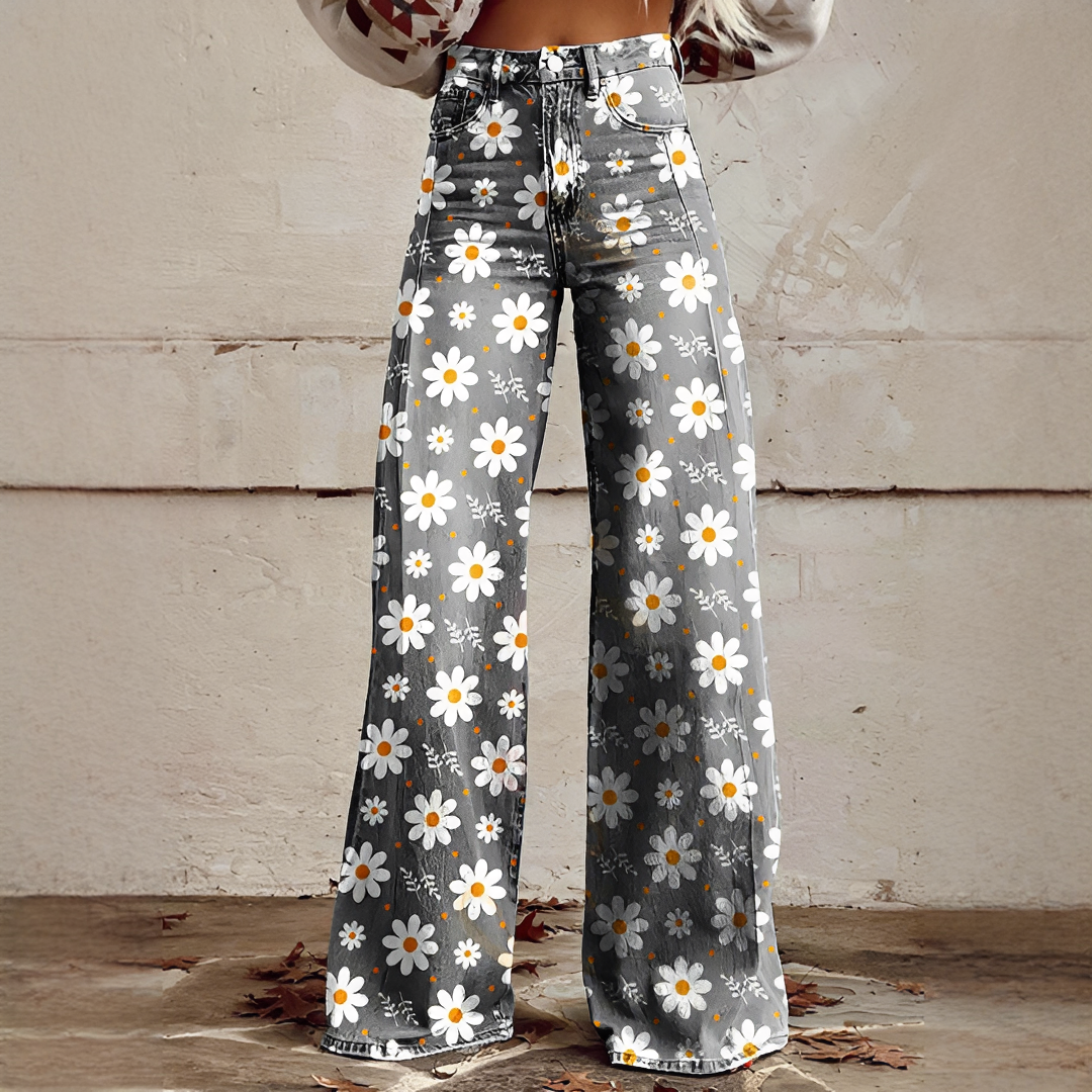Shannon - Contemporary Wide Leg Trousers