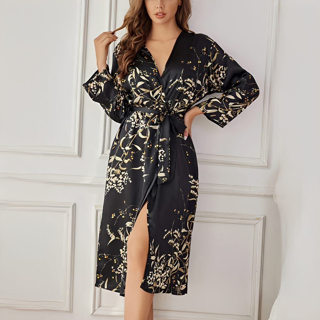Pretchie - Women's elegant floral dress