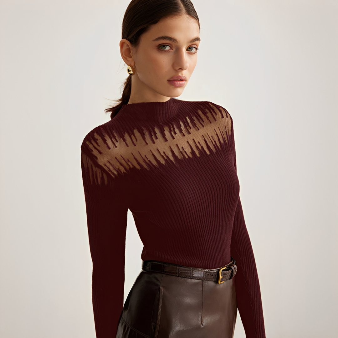 Tania - Trendy Long Sleeve Shirt