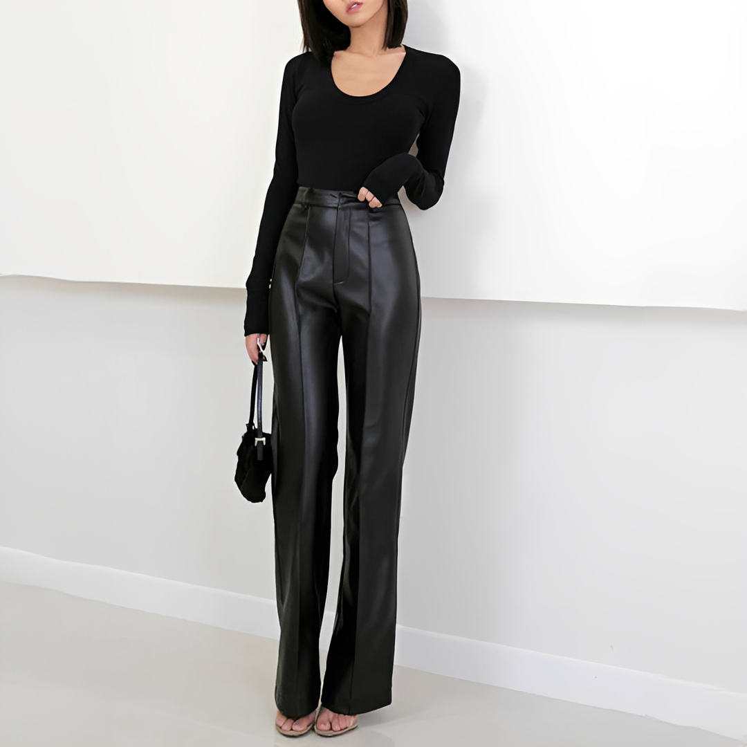 Naomi - Elegant high-waisted pants