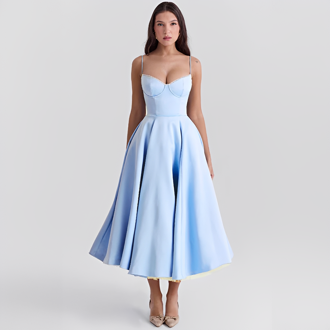 Zendaya - Elegant Double Layer Dress