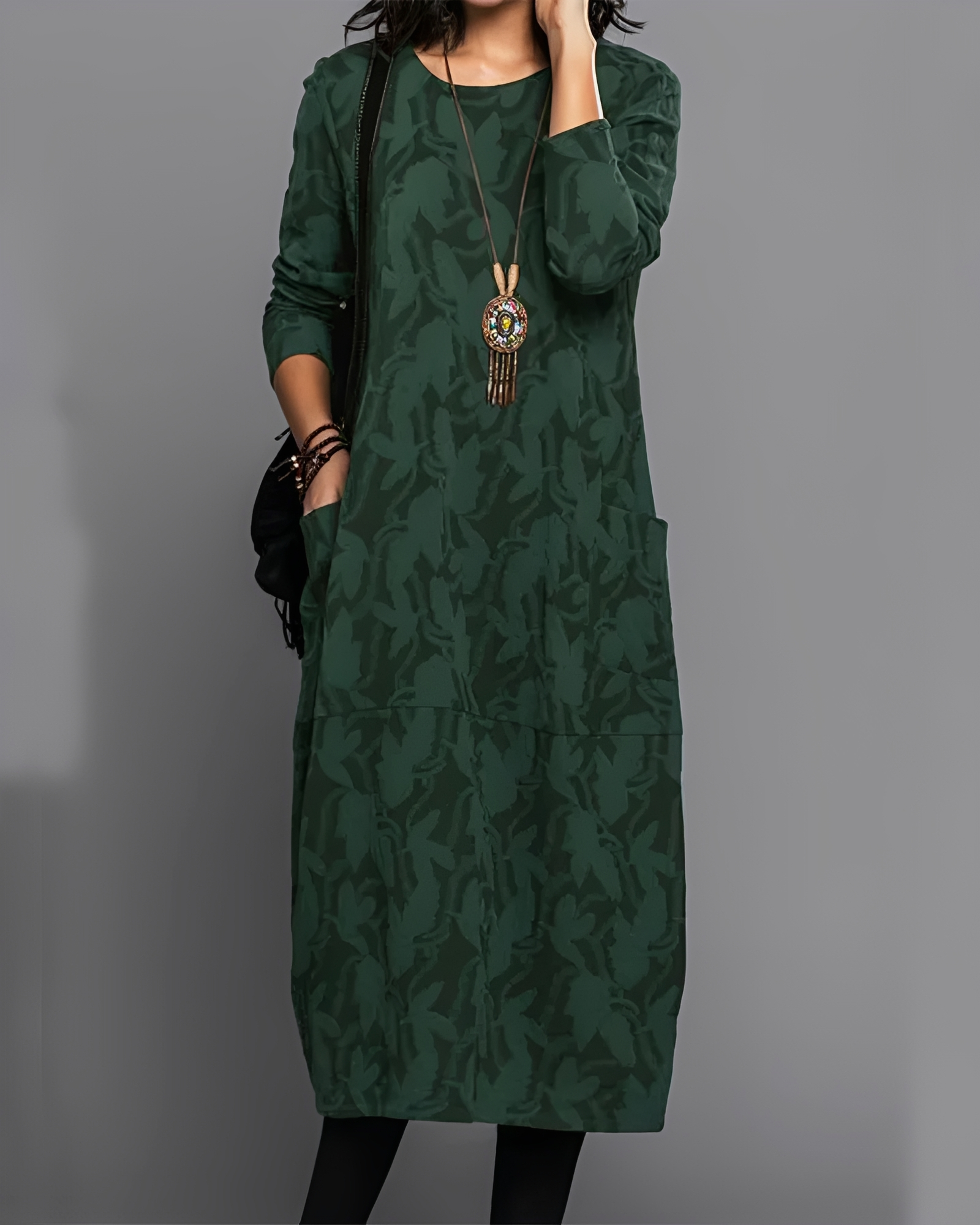 Brittany - Chic Mid-Length Dress