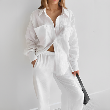 Lucille - Casual Two-Piece Pants Outfit