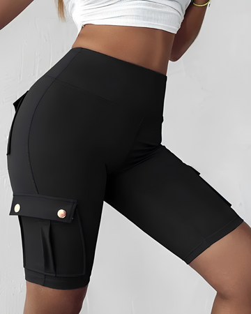 Judy - Easygoing High-Waist Shorts