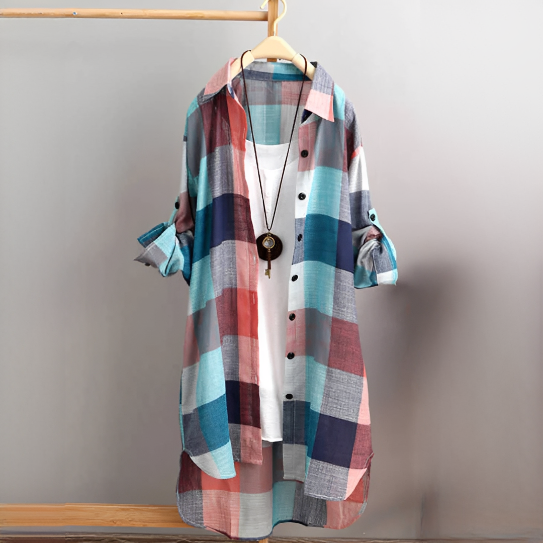 Janis - Loose Checked Shirt