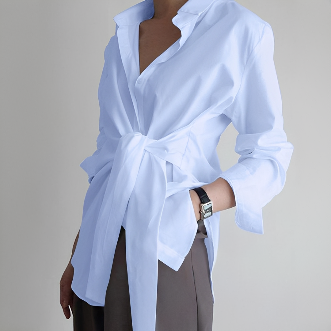 Jasmina - Elegant Long Sleeve Blouse