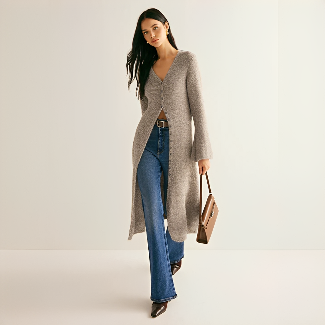 Zoey - Trendy V-neck dress