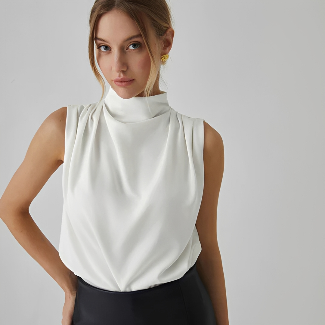 Ailani - Gathered Sleeveless Top