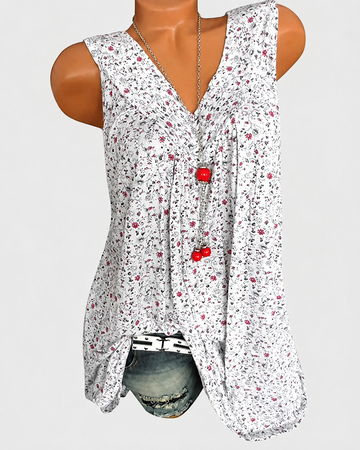 Naleisa - Relaxed Sleeveless Tops