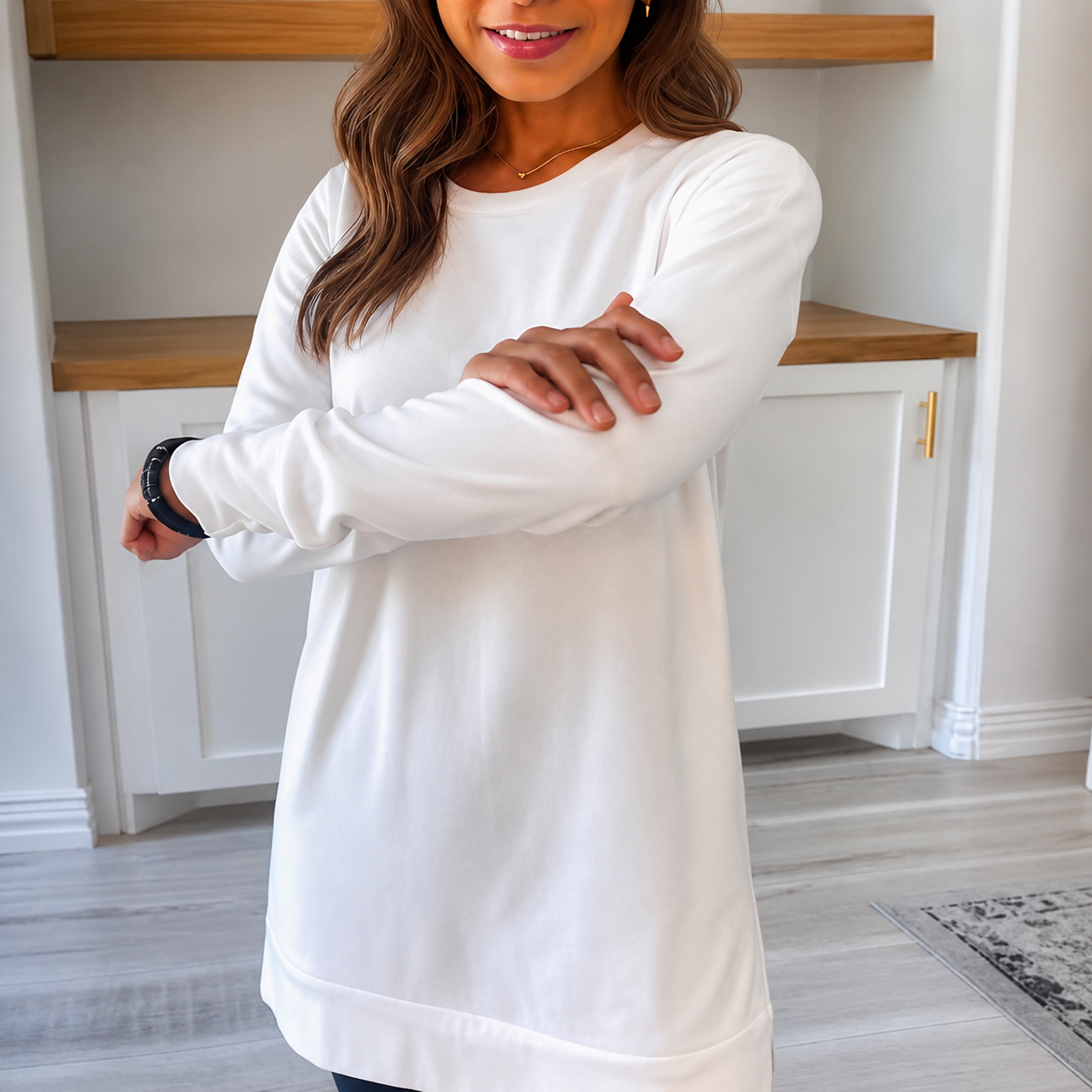Magali - Stylish Round Neck Top