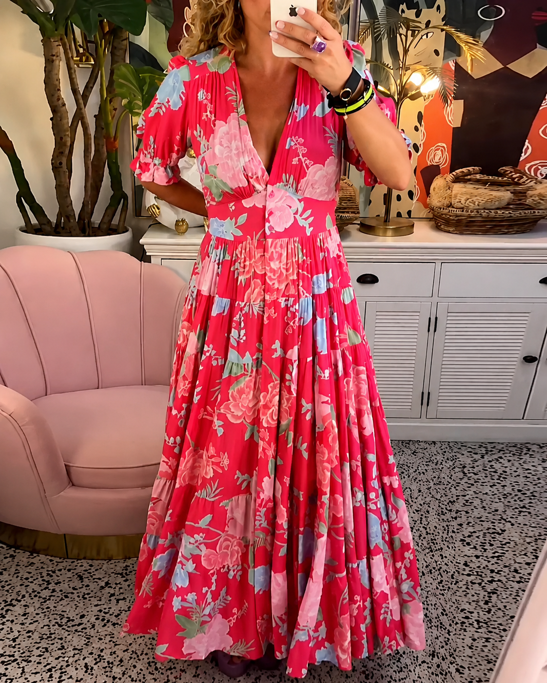 Juliette - Trendy Flowing Dress