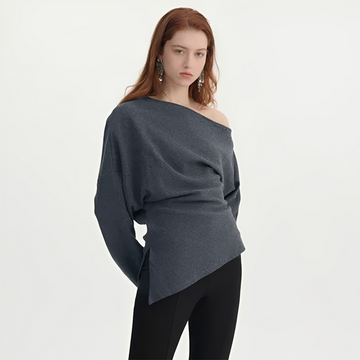 Gellie - Fashionable Asymmetric Top