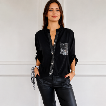 Chalise - Stylish Blouse with Front Buttons